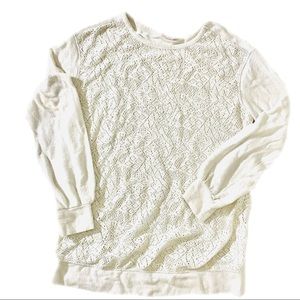 Beautiful Maternity Lace Sweater